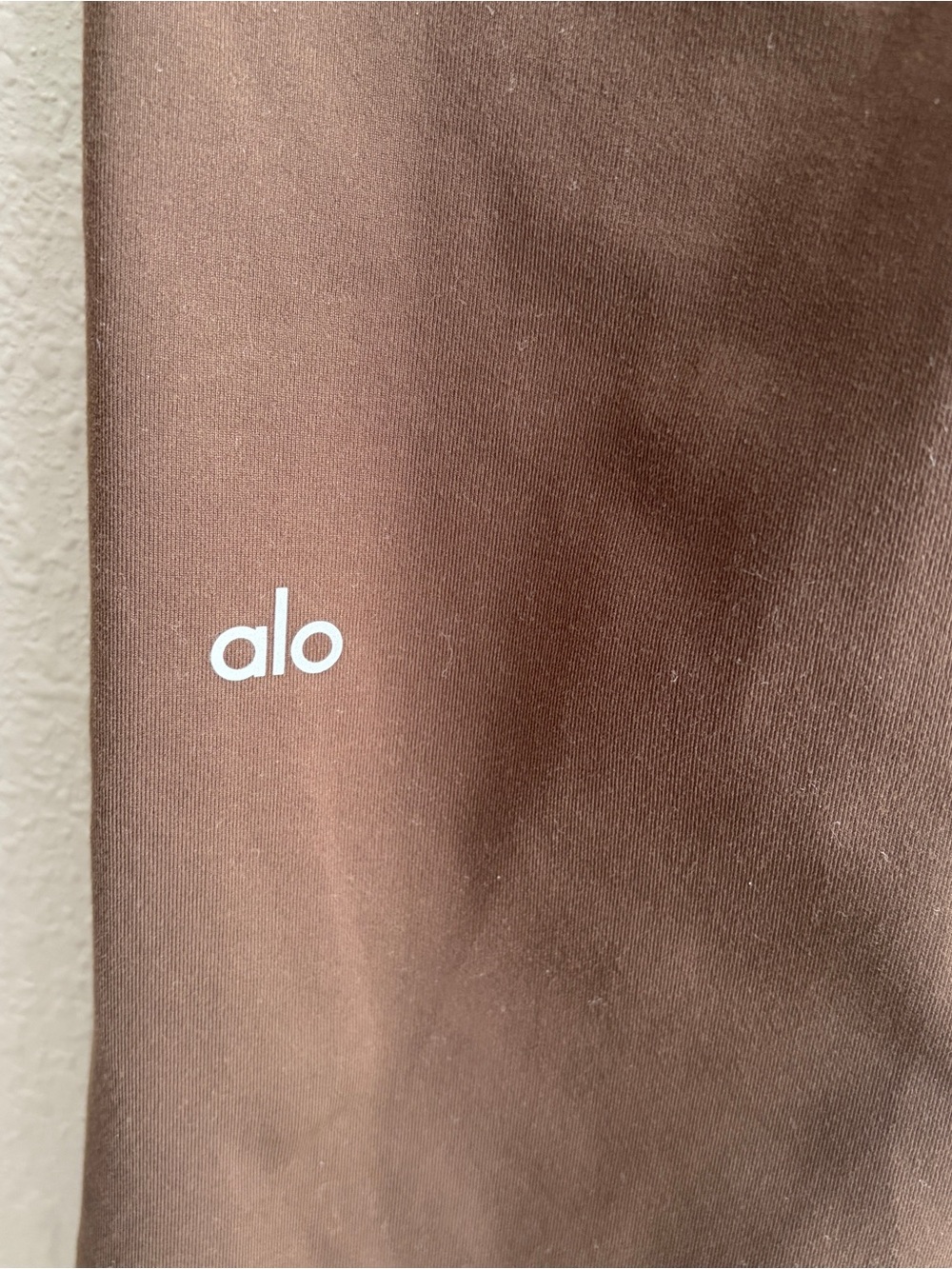 Alo Yoga Brown Airbrush Bootcut Flare High Waist Leggings - Picture 6 of 9